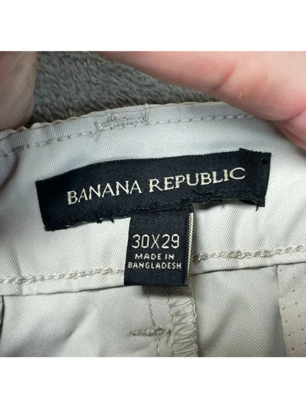 Banana Republic Men's 30x29 Commuter Flex Pants Athletic Fit Comfort Waist e1748